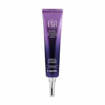 Крем-гель для лица Lamelin Retinol Bakuchiol Gel Wrinkle Cream против морщин, с ретинолом и бакучиолом, 30 мл Крем-гель для лица Lamelin Retinol Bakuchiol Gel Wrinkle Cream против морщин, с ретинолом и бакучиолом, 30 мл