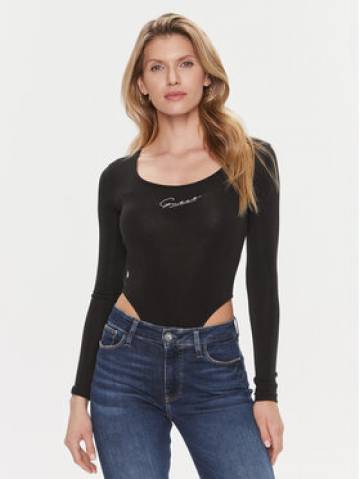 Guess Боді Allycia V4RP05 KC2V0 Чорний Slim Fit Guess Боді Allycia V4RP05 KC2V0 Чорний Slim Fit
