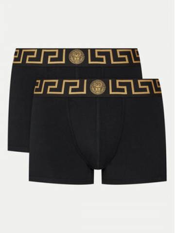 Versace Набір з 2 пар боксерів AU10181 1A10011 Чорний