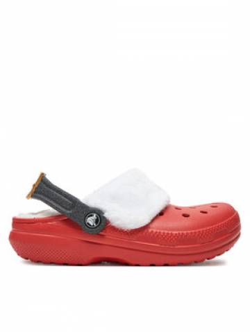 Crocs Шльопанці Classic Lined Santa Clog 210933 Червоний Crocs Шльопанці Classic Lined Santa Clog 210933 Червоний
