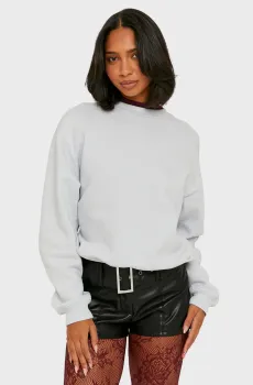 Женский светло-серый свитшот Серый XS Tally Weijl SSWCOKIMMY