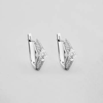 Серебряные серьги Minimal 2976р Серебряные серьги Minimal 2976р