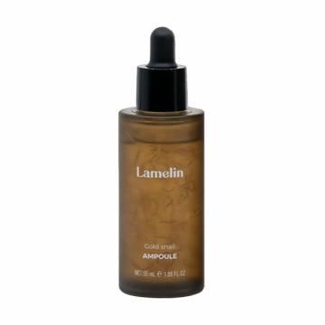 Уценка! Сыворотка для лица Lamelin Gold Snail Ampoule с муцином улитки, 55 мл