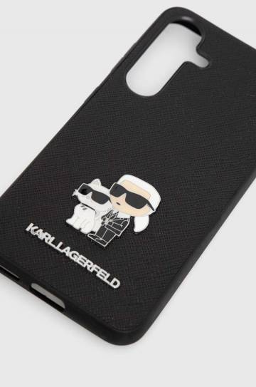 Чехол на телефон Karl Lagerfeld Galaxy S24 цвет чёрный KLHCS24SPSAKCMPK Чехол на телефон Karl Lagerfeld Galaxy S24 цвет чёрный KLHCS24SPSAKCMPK