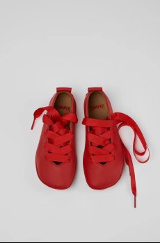 Детские кожаные балетки Camper Right Kids