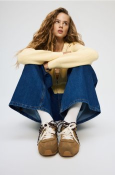 Reserved - Замшеві кеди - бежевий - 797HV-80X