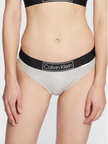 Calvin Klein Swimwear Низ від купальника Classic KW0KW01949 Срібний Calvin Klein Swimwear Низ від купальника Classic KW0KW01949 Срібний