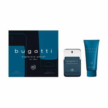 Парфюмированный набор мужской Bugatti Signature Petrol (туалетная вода, 100 мл + гель для душа, 200 мл) Парфюмированный набор мужской Bugatti Signature Petrol (туалетная вода, 100 мл + гель для душа, 200 мл)