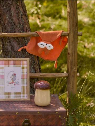 Дитячий ковдрик - помаранчевий