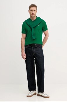 Хлопковое поло Gant