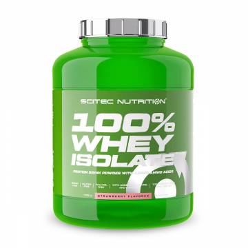 Протеин Scitec Nutrition 100% Whey Isolate Клубника, в порошке, 2 кг Протеин Scitec Nutrition 100% Whey Isolate Клубника, в порошке, 2 кг