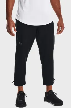 Мужские черные спортивные брюки UA Unstoppable Crop Pant Черный S Under Armour 1370986-001