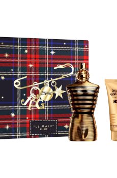Парфюмированный набор мужской Jean Paul Gaultier Le Male Elixir (гель для душа, 75 мл + духи, 125 мл)