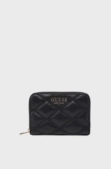 Женский черный кошелек Черный ONESIZE Guess SWQG96.32140;BLA