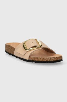 Кожаные шлепанцы Birkenstock Madrid Big Buckle