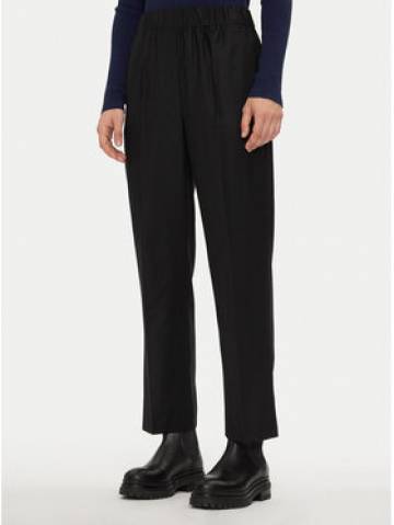 Weekend Max Mara Штани з тканини Hateley 2425136052 Чорний Regular Fit Weekend Max Mara Штани з тканини Hateley 2425136052 Чорний Regular Fit