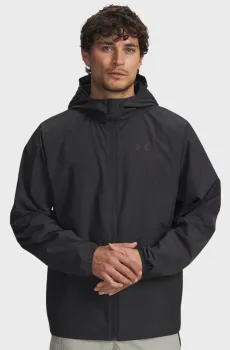 Мужская черная ветровка UA Velociti Pro Shortsleeve Серый M Under Armour 6010069-016
