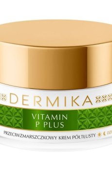 Гипоаллергенный крем для лица Dermika Vitamin P Plus Face Cream против морщин, 50 мл