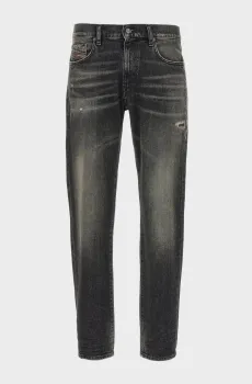 Мужские темно-серые джинсы D-STRUKT Серый 38-34 Diesel A03563 09M54