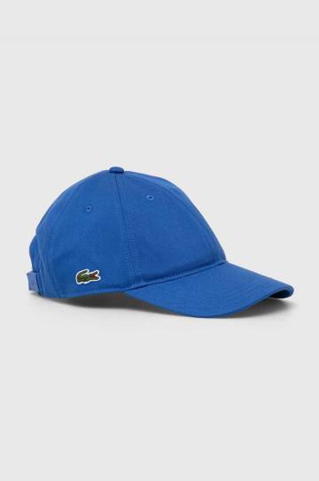 Хлопковая кепка Lacoste однотонная Хлопковая кепка Lacoste однотонная