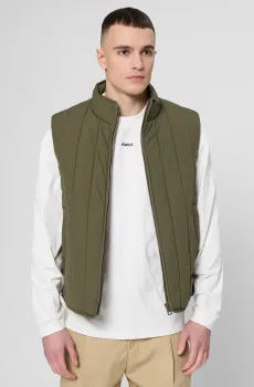 Мужской зеленый жилет Зеленый M HUGO 50552653;389