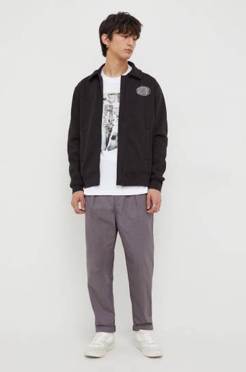 Кофта G-Star Raw мужская цвет чёрный однотонная Кофта G-Star Raw мужская цвет чёрный однотонная