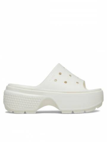 Crocs Шльопанці Stomp Slide 209347 Бежевий Crocs Шльопанці Stomp Slide 209347 Бежевий
