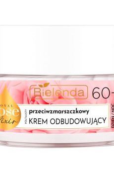 Восстанавливающий крем для лица Bielenda Royal Rose Elixir Face Cream 60+ против морщин, 50 мл
