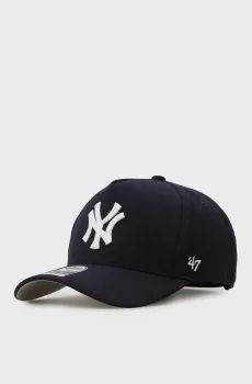 Темно-синяя шерстяная кепка NEW YORK YANKEES CHAIN STITCH Синий ONESIZE 47 Brand CHSMD17WIS-NY