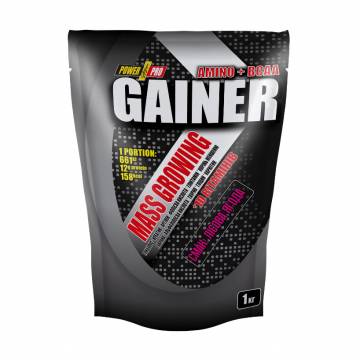 Гейнер Power Pro Gainer Лесная ягода, в порошке, 1 кг Гейнер Power Pro Gainer Лесная ягода, в порошке, 1 кг