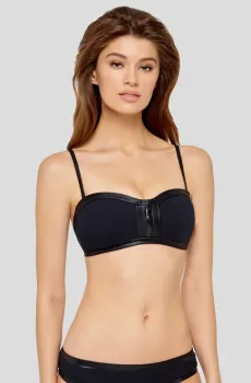 Женский черный лиф от купальника Черный 36 MARC&ANDRE L2013-Y-802