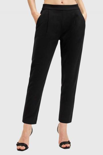 Брюки AllSaints ALEIDA TRI TROUSER женские цвет чёрный chinos средняя посадка W009QZ Брюки AllSaints ALEIDA TRI TROUSER женские цвет чёрный chinos средняя посадка W009QZ