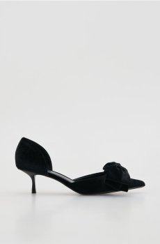 Reserved - Туфлі з бантами - чорний - 888FF-99X