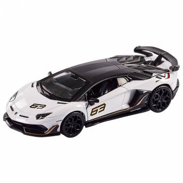 Автомодель Автопром Lamborghini Aventador SVJ біла (68472/1) Автомодель Автопром Lamborghini Aventador SVJ біла (68472/1)