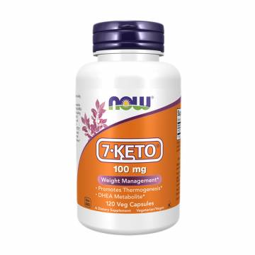 Жиросжигатель NOW foods 7-KETO 7-Кето 100 мг, 120 капсул Жиросжигатель NOW foods 7-KETO 7-Кето 100 мг, 120 капсул