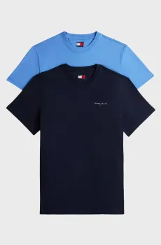 Мужская футболка (2 шт) SLIM LINEAR Разноцветный XL Tommy Jeans DM0DM22316