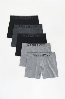 Reserved - Боксери Long, 5 штук - темно-сірий - 209JE-90X