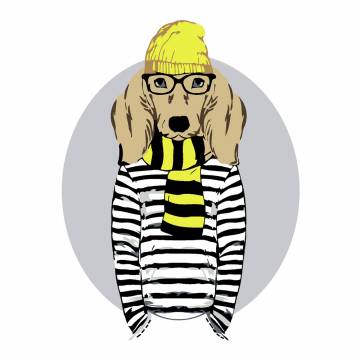 Набір для акрилового розпису за номерами Rosa start Stylish dog (N00013265) Набір для акрилового розпису за номерами Rosa start Stylish dog (N00013265)