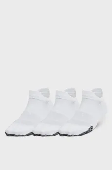 Женские белые носки (3 пары) UA Breathe 3pk NS Tab Белый ONESIZE Under Armour 1387052-100