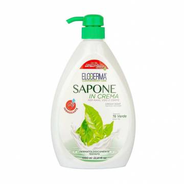 Антибактериальное жидкое крем-мыло для рук Eloderma Liquid Soap с экстрактом зеленого чая, 1 л Антибактериальное жидкое крем-мыло для рук Eloderma Liquid Soap с экстрактом зеленого чая, 1 л