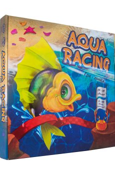 Настольная игра Strateg Aqua Racing, на украинском языке, от 4 лет (30416)