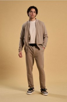 Вузькі штани - бежевий