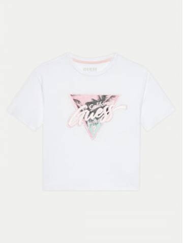 Guess Футболка J4GI26 K6YW1 Білий Regular Fit Guess Футболка J4GI26 K6YW1 Білий Regular Fit