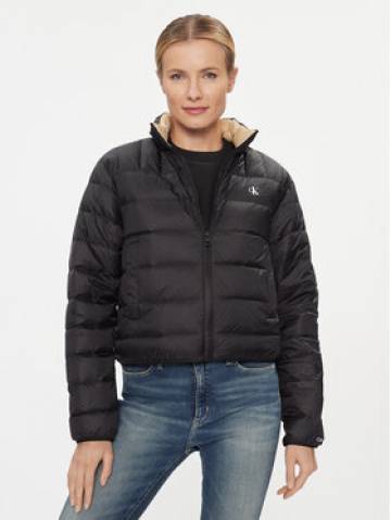 Calvin Klein Jeans Пуховик J20J222585 Чорний Regular Fit Calvin Klein Jeans Пуховик J20J222585 Чорний Regular Fit