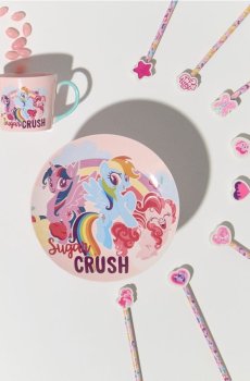 Керамічна тарілка My Little Pony - різнобарвний