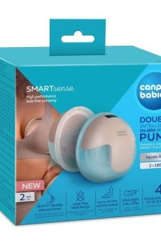 Двойной электрический молокоотсос Canpol Babies SmartSense беспроводной в бюстгальтер (20/116)