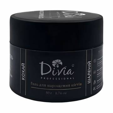 Моделирующий гель для наращивания ногтей Divia Builder Gel Clear Прозрачный, 100 г Моделирующий гель для наращивания ногтей Divia Builder Gel Clear Прозрачный, 100 г
