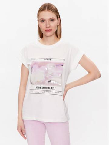 Marc Aurel Футболка 7423 7000 73581 Білий Regular Fit Marc Aurel Футболка 7423 7000 73581 Білий Regular Fit