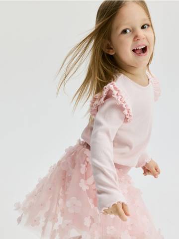 Reserved - BABIES` SKIRT - пастельний рожевий - 361DA-03X Reserved - BABIES` SKIRT - пастельний рожевий - 361DA-03X