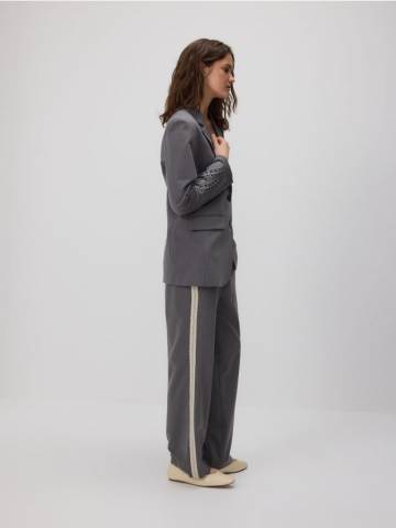 Reserved - LADIES` TROUSERS - середньо-сірий - 860EV-85X Reserved - LADIES` TROUSERS - середньо-сірий - 860EV-85X